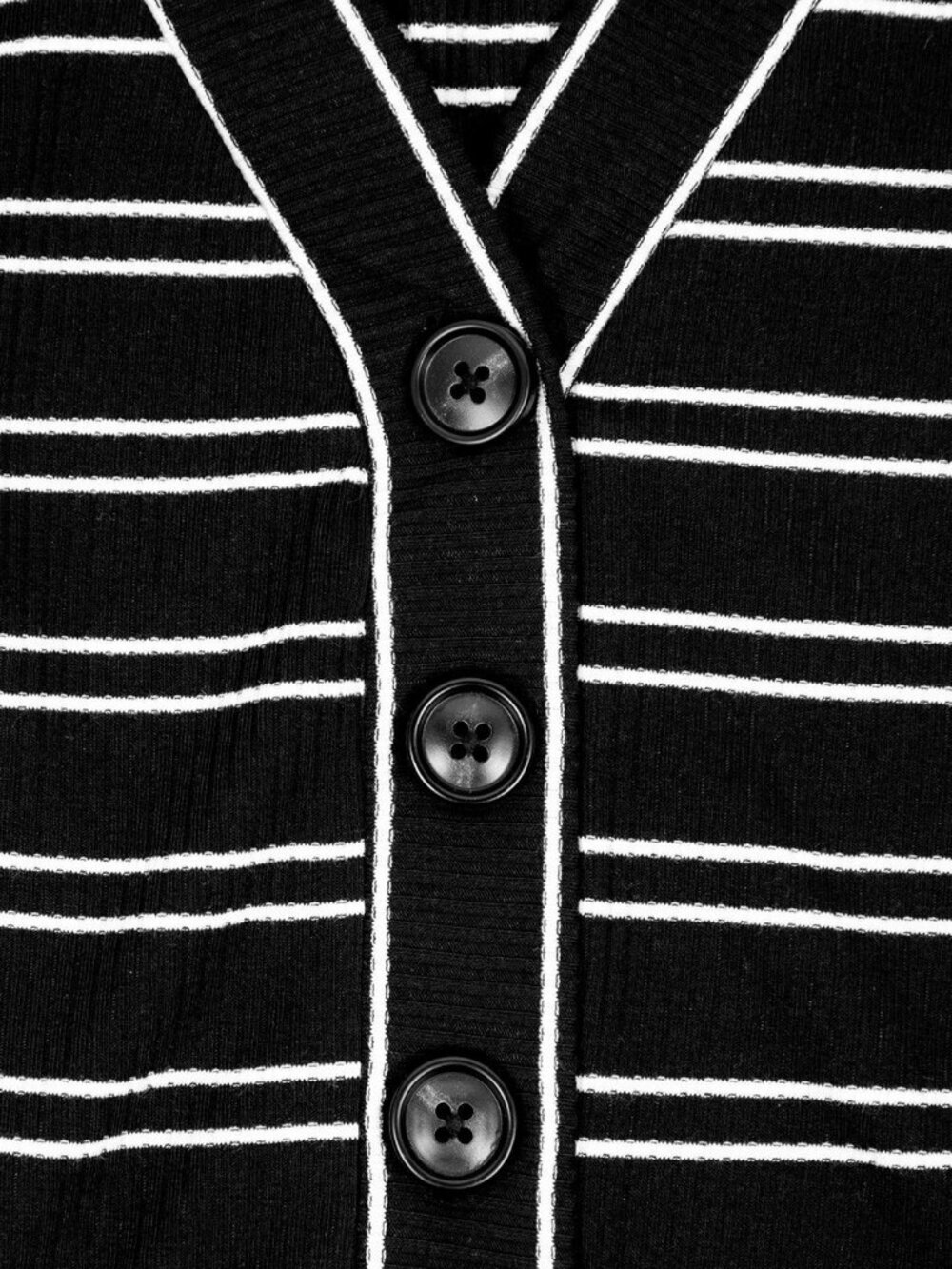 DISTURBIA Slash striped cropped cardi size US4 - Picture 5 of 10